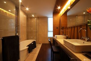 酒店卫生间整体浴室装修效果图片
