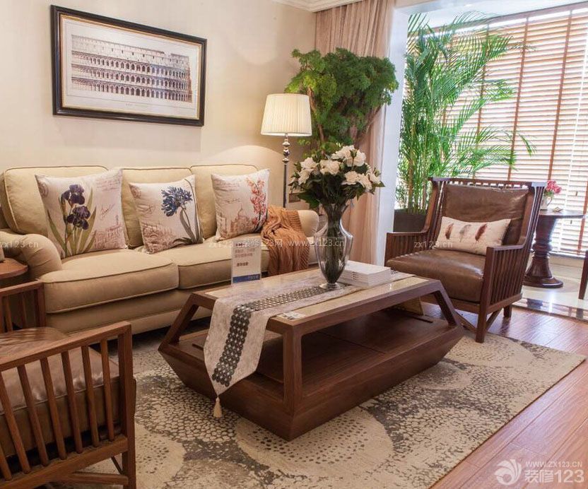 小户型小客厅沙发装修效果图大全2015图片