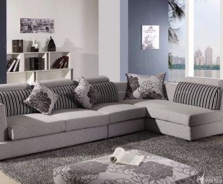 小户型现代客厅多功能沙发床设计图