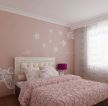 特色现代风格硅藻泥背景墙装修效果图片卧室