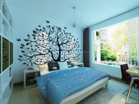 硅藻泥背景墙效果图2014 卧室墙面装饰