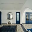 温州地中海风格地砖装修效果图三室两厅