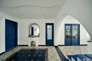 温州地中海风格地砖装修效果图三室两厅