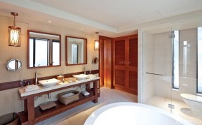 度假酒店设计 卫生间浴室装修图