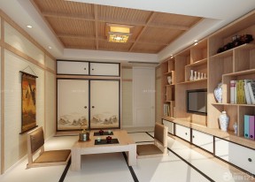 客厅榻榻米装修效果图 日式家装风格
