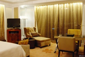 酒店客房装修效果图 地毯装修效果图片
