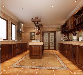 敞开式厨房效果图2020款 家装厨房效果图