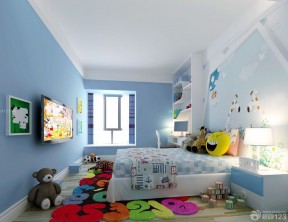 儿童房乳胶漆颜色效果图女孩 家装儿童房装修效果图片