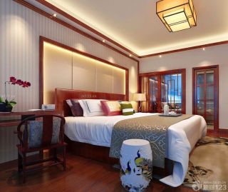 中式风格酒店公寓装修效果图片