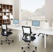 最新写字楼办公室设计办公桌椅装修效果图片