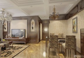 房间通道瓷砖设计 古典欧式风格