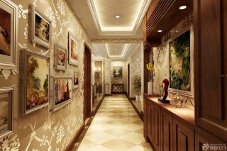 古典欧式风格房间通道瓷砖设计