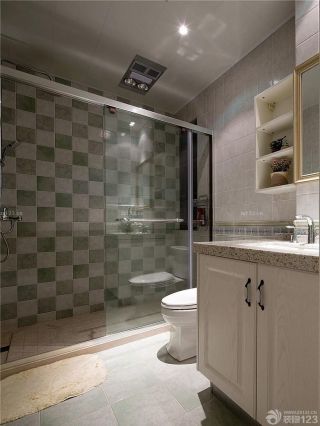 两居室卫生间卫生间墙砖的装修设计图片