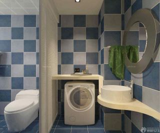两居室卫生间的地中海风格装修效果图片
