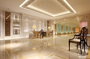 酒店大堂收银台效果图 古典欧式风格