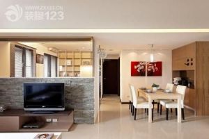 武汉66平米装修设计效果图 2室2厅现代简约风格