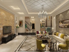 家装客厅设计效果图 组合沙发装修效果图片