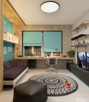 50多平米小户型房屋设计图 loft风格