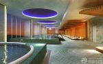 五星级酒店建筑游泳池设计装修效果图片