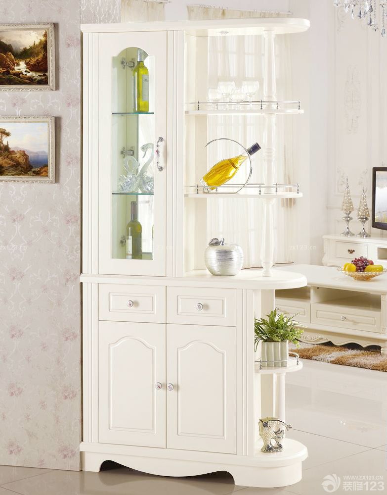 2015简欧家装风格酒柜隔断装修效果图片