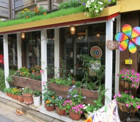 同城花店 木制花架