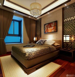 小户型家居卧室现代北欧风格窗帘装修设计图片