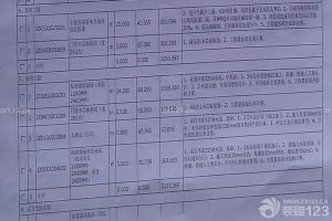 成都半包装修报价清单