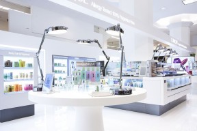 韩国化妆品店装修 商场设计