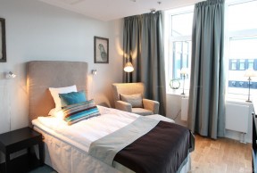酒店式公寓效果图 单人床装修效果图片