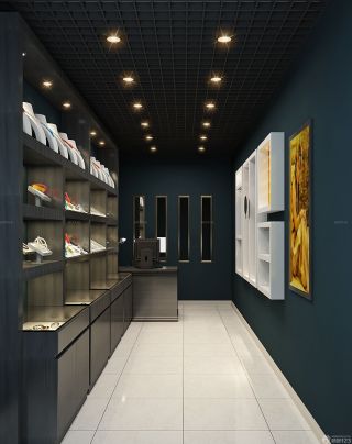 珠宝专卖店室内柜子设计效果图