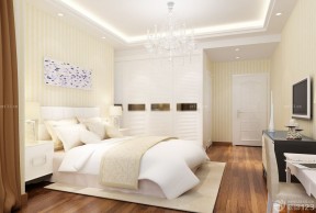 壁纸颜色搭配效果图 现代简约卧室