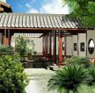 中式风格别墅花园设计效果图