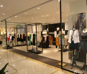 韩国服装店装修 展示架设计