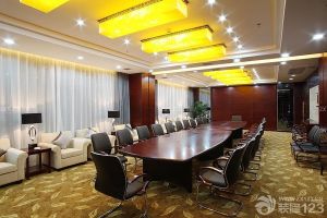 南京会议室装修 大气优雅如何展现