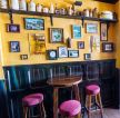 温馨酒吧设计黄色墙面装修效果图片
