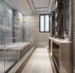 现代别墅浴室设计效果图