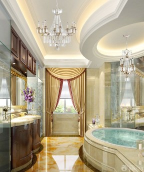 浴室设计效果图 世界顶级别墅