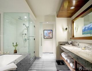 简约风格装修浴室设计效果图