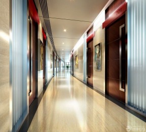 小型ktv走廊效果图 走廊玄关设计