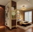 中式混搭风格简洁小型家居室装修效果图