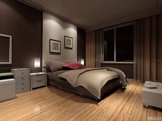 简洁欧式小型家居室主卧室装修效果图片