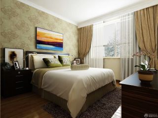 简洁混搭风格小户型家居室卧室装修效果图