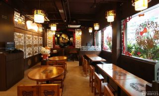 中式风格酒吧室内设计