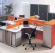 简约设计风格小型办公室摆设装修图