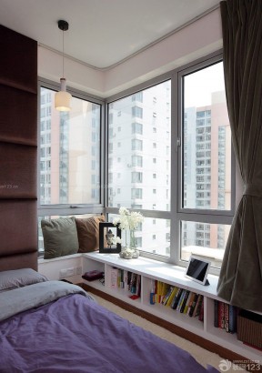 铅塑板窗台板效果图 小户型阳台改卧室