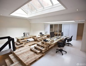 小型办公室摆设 小户型空间创意设计图