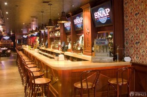 100平方酒吧装修设计 复古酒吧设计