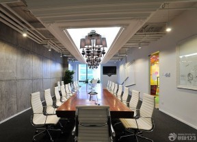 公司会议室设计 欧式吊灯