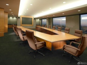 公司会议室设计 石膏吊顶