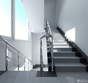 现代公司楼梯间设计 窗户图片